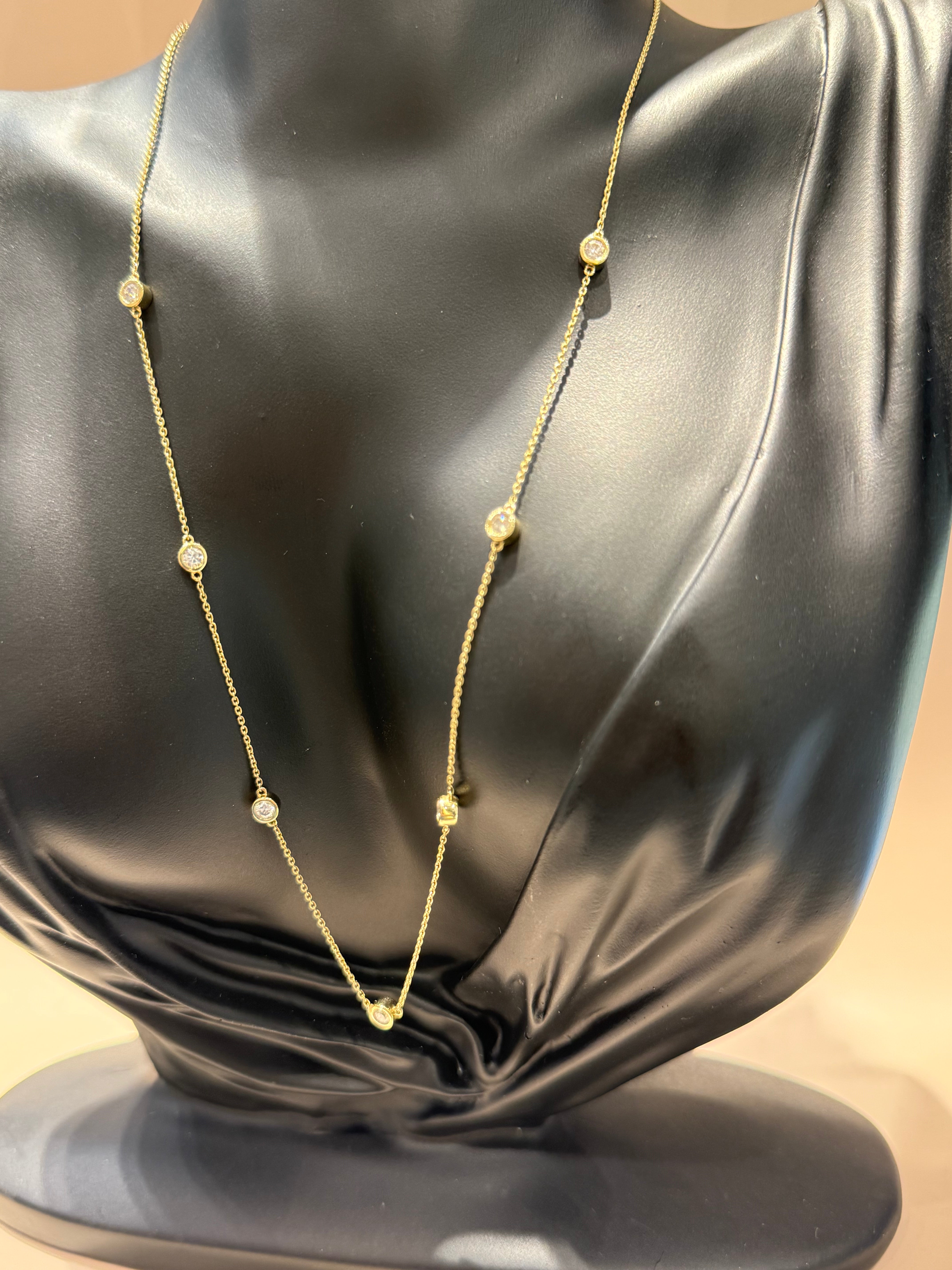 14K DIAMONDS BY THE YARD