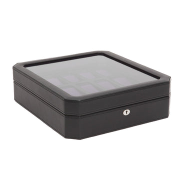 WOLF 1834 Windsor 15-Piece Watch Box – Windsor Black/Purple - Image 1