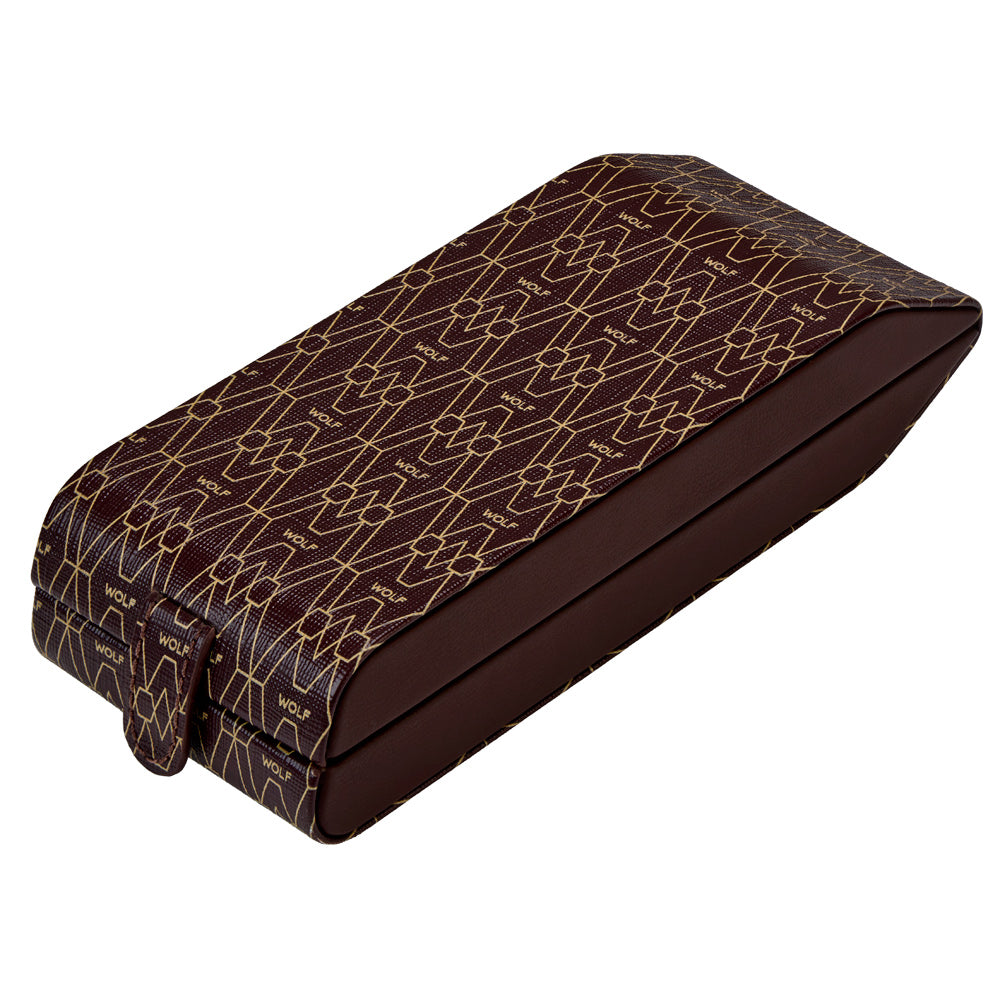 WOLF 1834 Signature Flip Watch Stand - Brown - Image 6