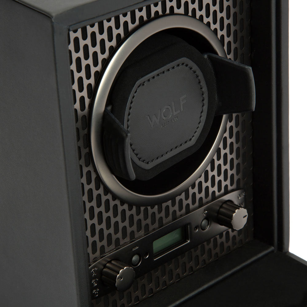 WOLF 1834 Axis Single Watch Winder – Powder Coat - Image 5