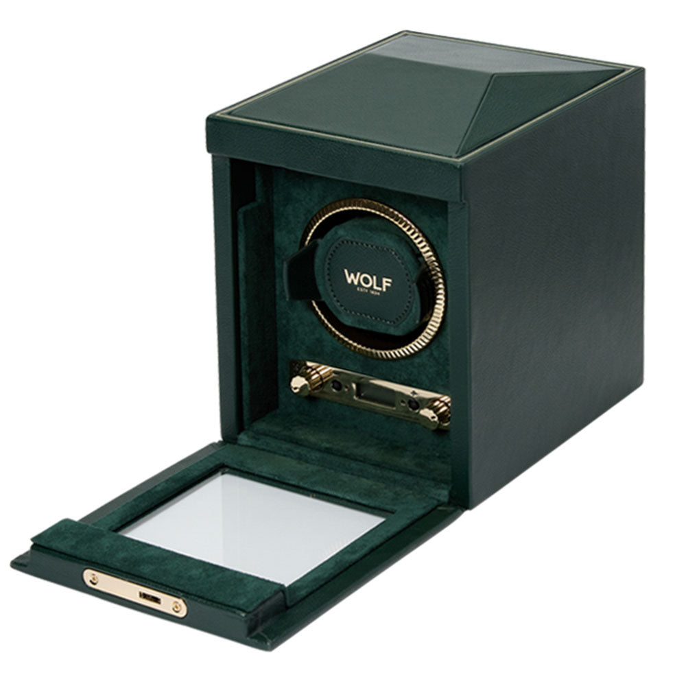 WOLF 1834 British Racing Single Watch Winder – British Racing Green - Image 4