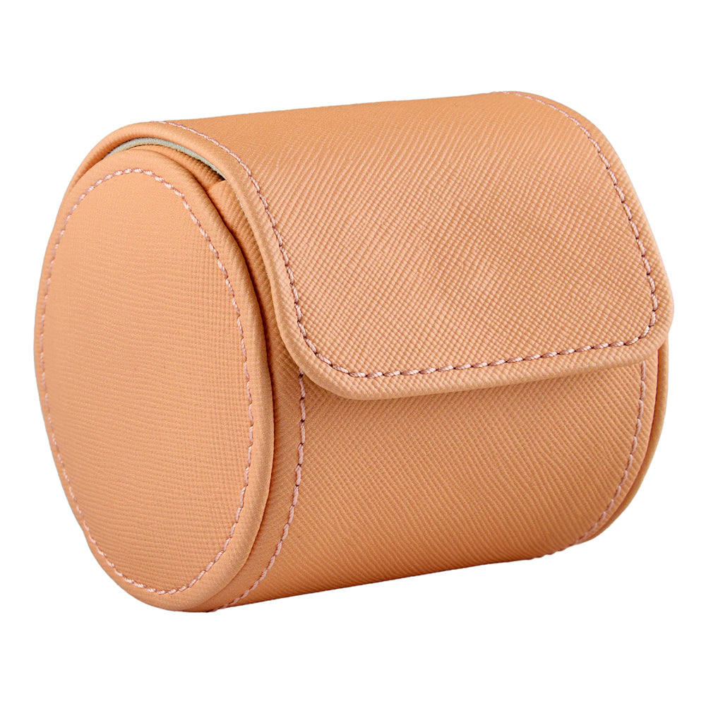 WOLF 1834 Seltzer Single Watch Roll – Peach/Mint - Image 2
