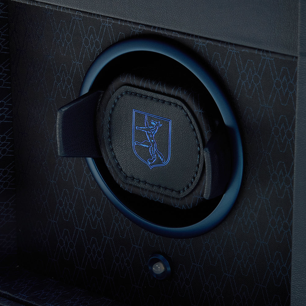 WOLF 1834 Earth Single Watch Winder - Midnight Blue - Image 6