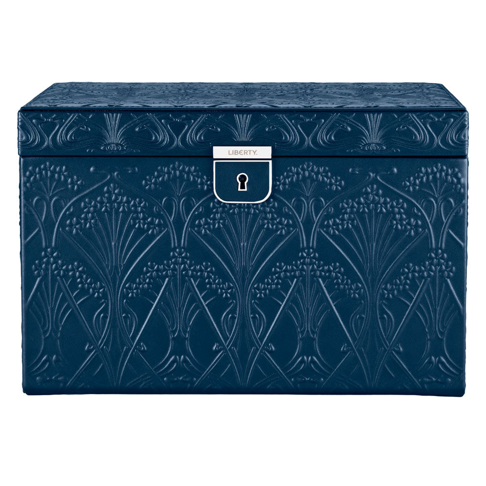 WOLF 1834 X Liberty Large Jewelry Box – Navy - Image 1
