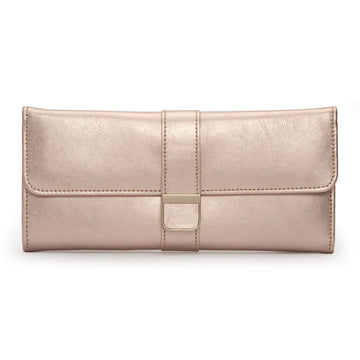 WOLF 1834 Palermo Jewelry Roll – Rose Gold - Image 1