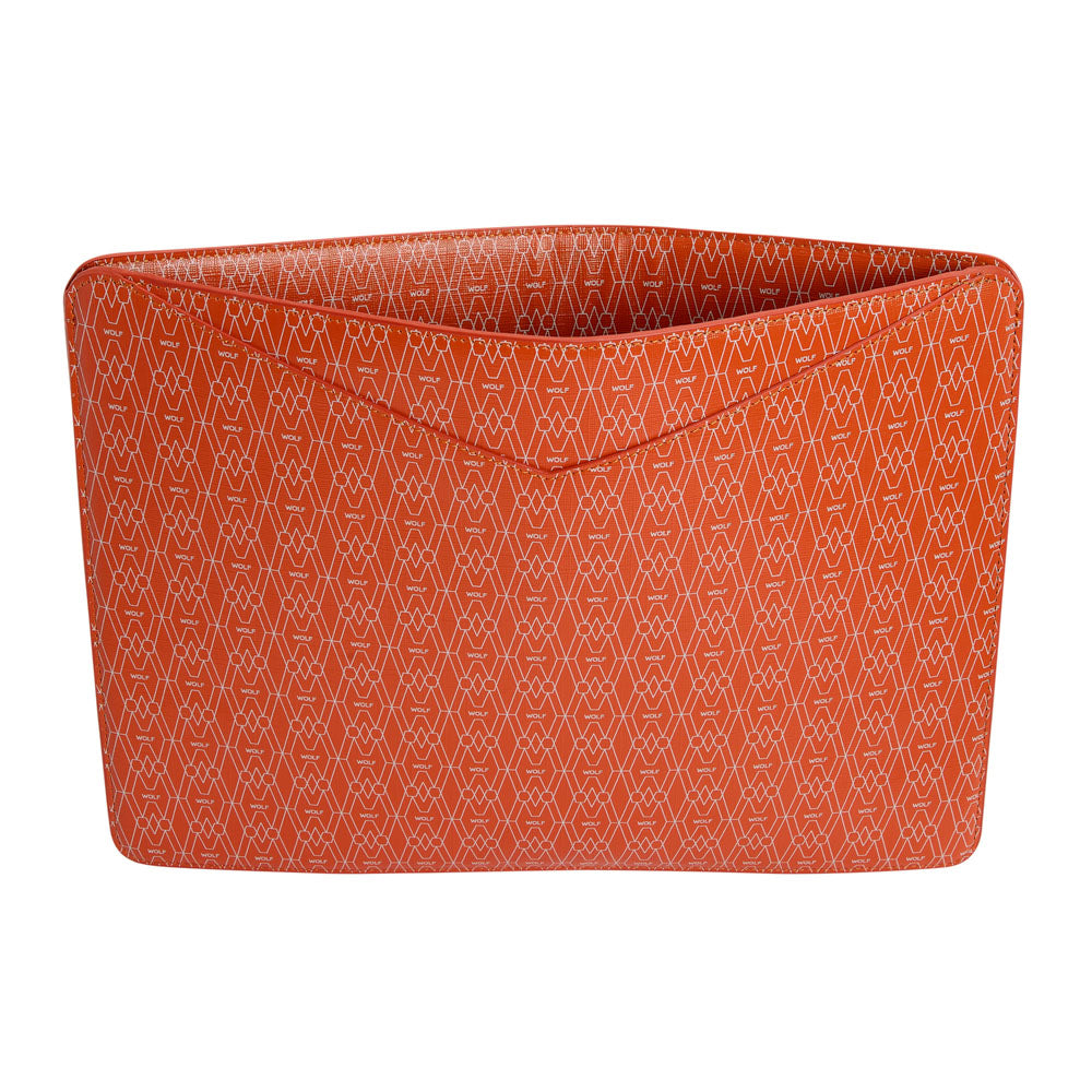 WOLF 1834 Signature 13" Laptop Sleeve - Orange - Image 3