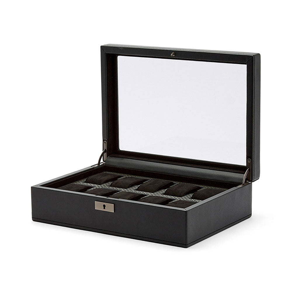 WOLF 1834 Axis 10 Piece Watch Box – Powder Coat - Image 4