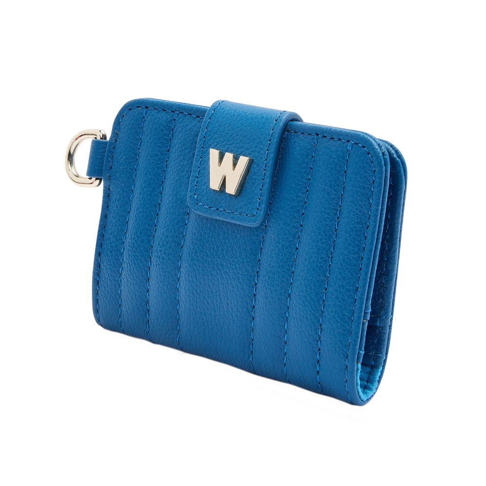 WOLF 1834 Mimi Credit Card Holder with Wristlet - Marine (4 Card Slots) - Image 4