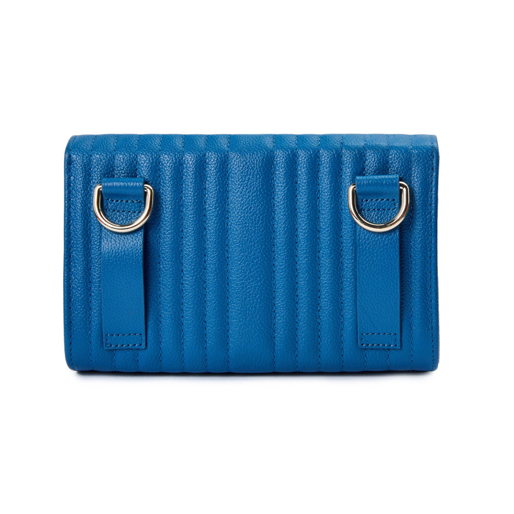 WOLF 1834 Mimi Crossbody Bag with Wristlet – Marine Vegan Leather - Image 3