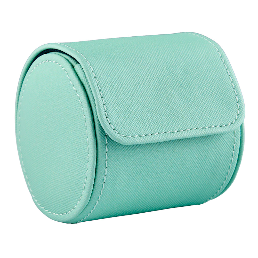 WOLF 1834 Seltzer Single Watch Roll – Mint/Teal - Image 2
