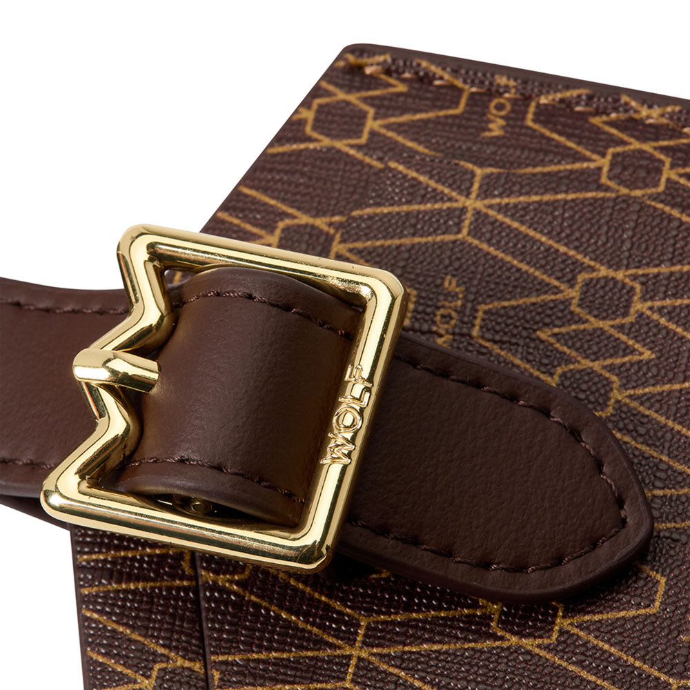WOLF 1834 Signature Luggage Tag – Brown - Image 3