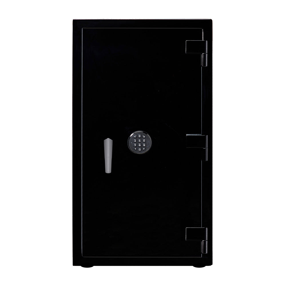 WOLF 1834 Atlas Watch & Jewelry Safe - Onyx/Gunmetal (11 Drawers, 30 Watch Capacity) - Image 1