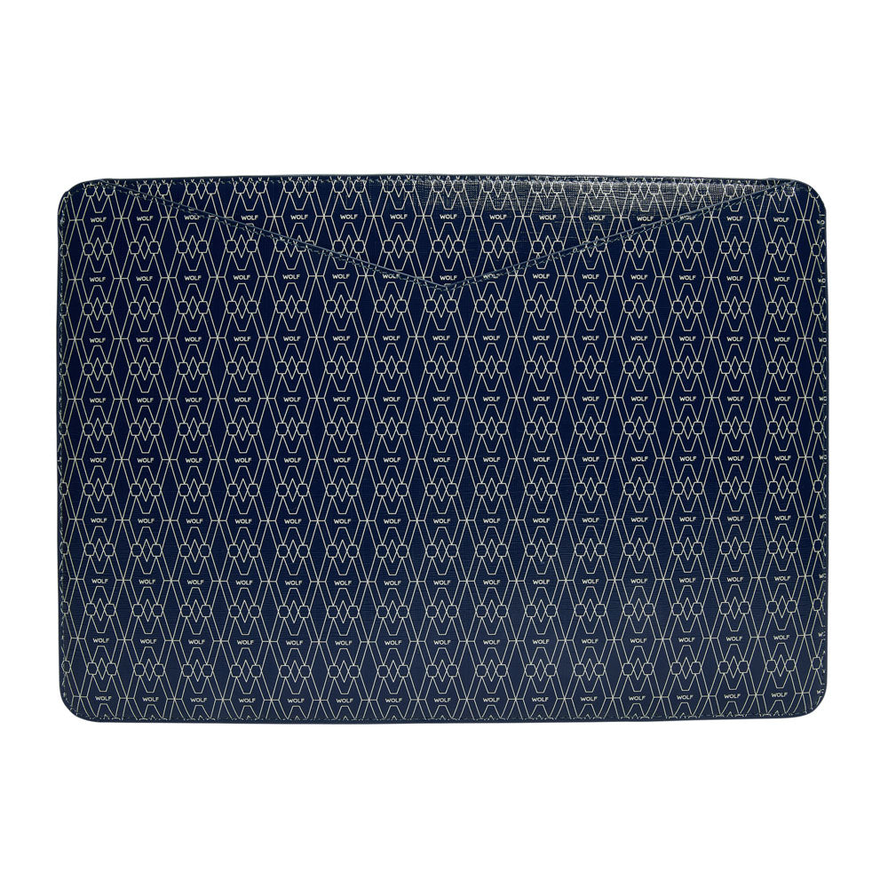 WOLF 1834 Signature 13" Laptop Sleeve - Blue - Image 1