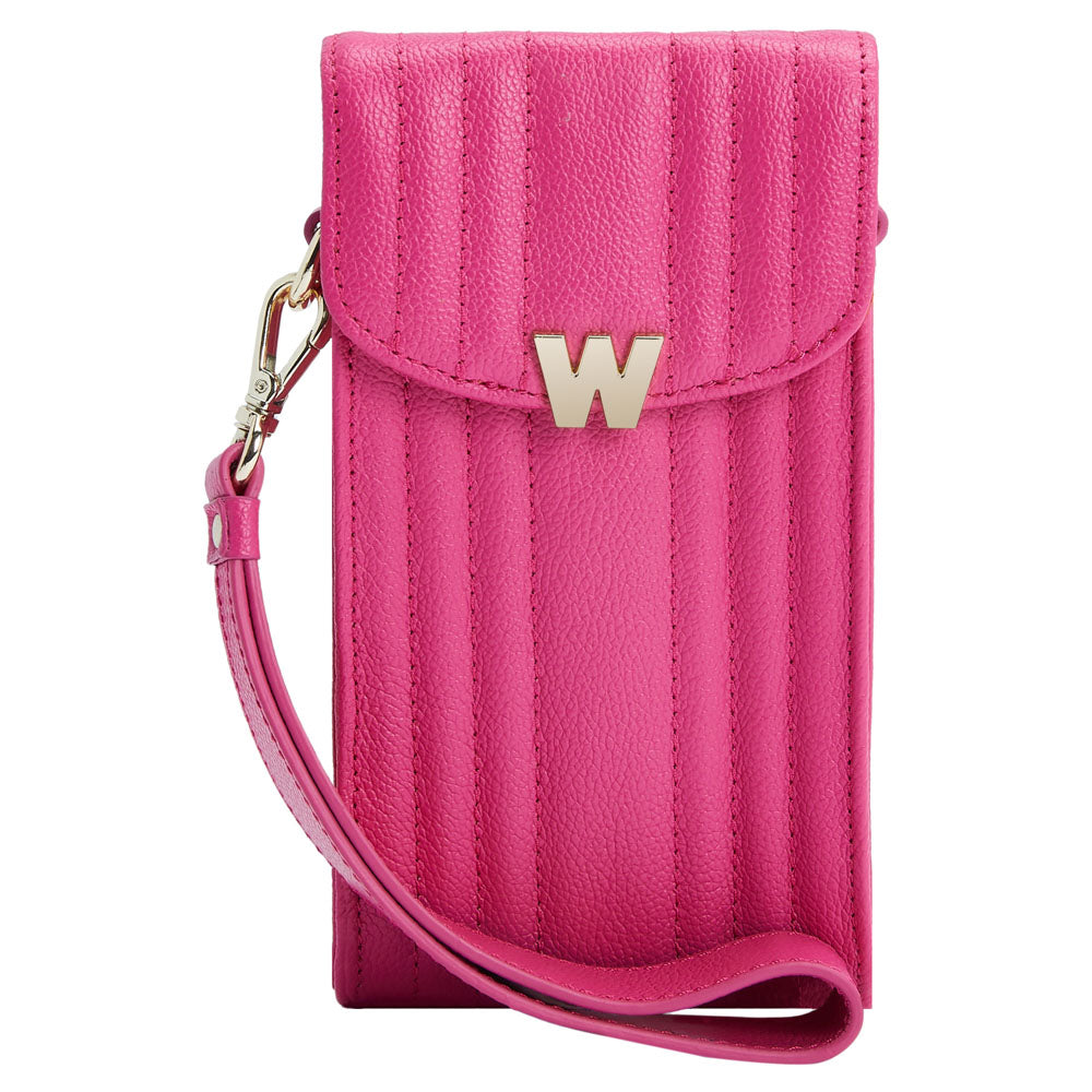 WOLF 1834 Mimi Phone Case with Wristlet & Lanyard – Pink - Image 2