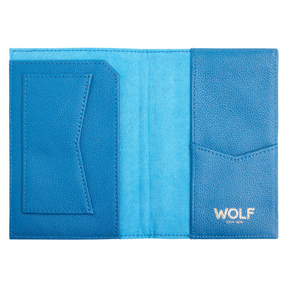 WOLF 1834 Mimi Passport Case – Marine - Image 3