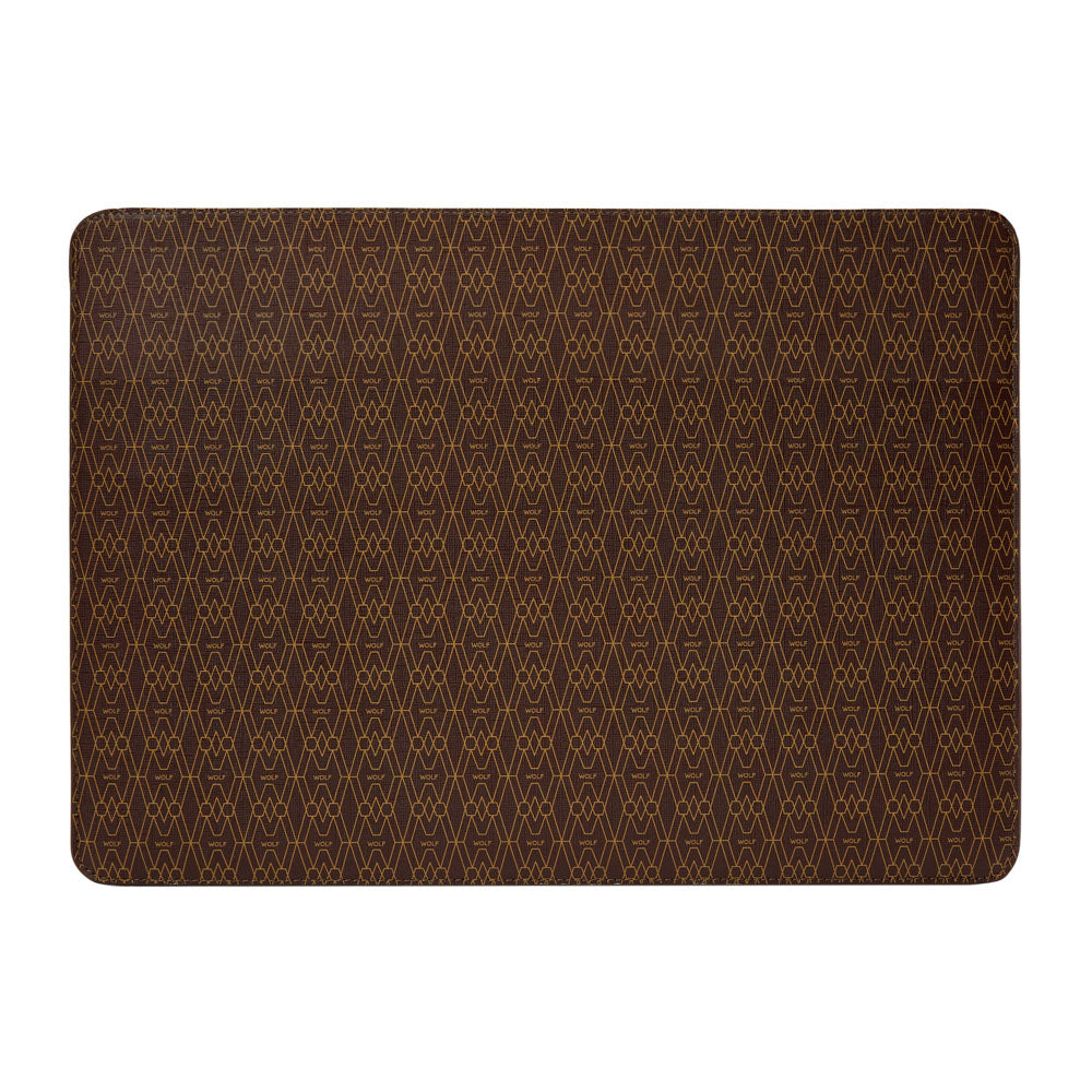 WOLF 1834 Signature 13" Laptop Sleeve – Brown - Image 4