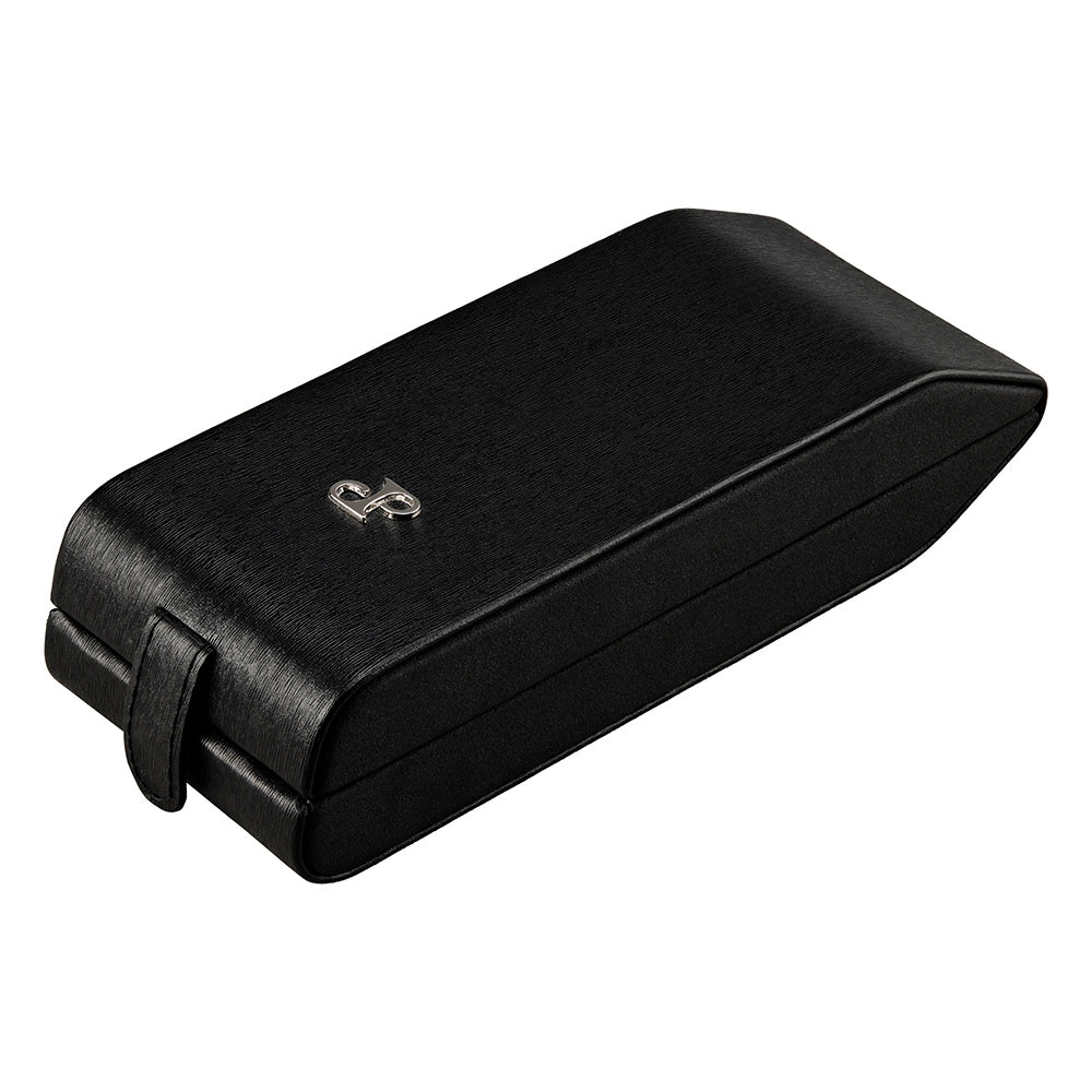 WOLF 1834 Philipp Flip Watch Stand – Black Vegan Leather - Image 3