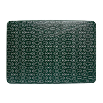 WOLF 1834 Signature 13" Laptop Sleeve - Green - Image 1