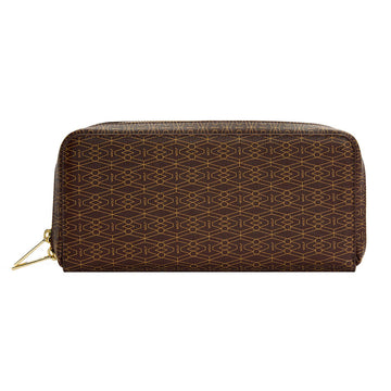 WOLF 1834 Signature Travel Case – Brown, Vegan Recycled Materials, RFID Blocking - Image 1