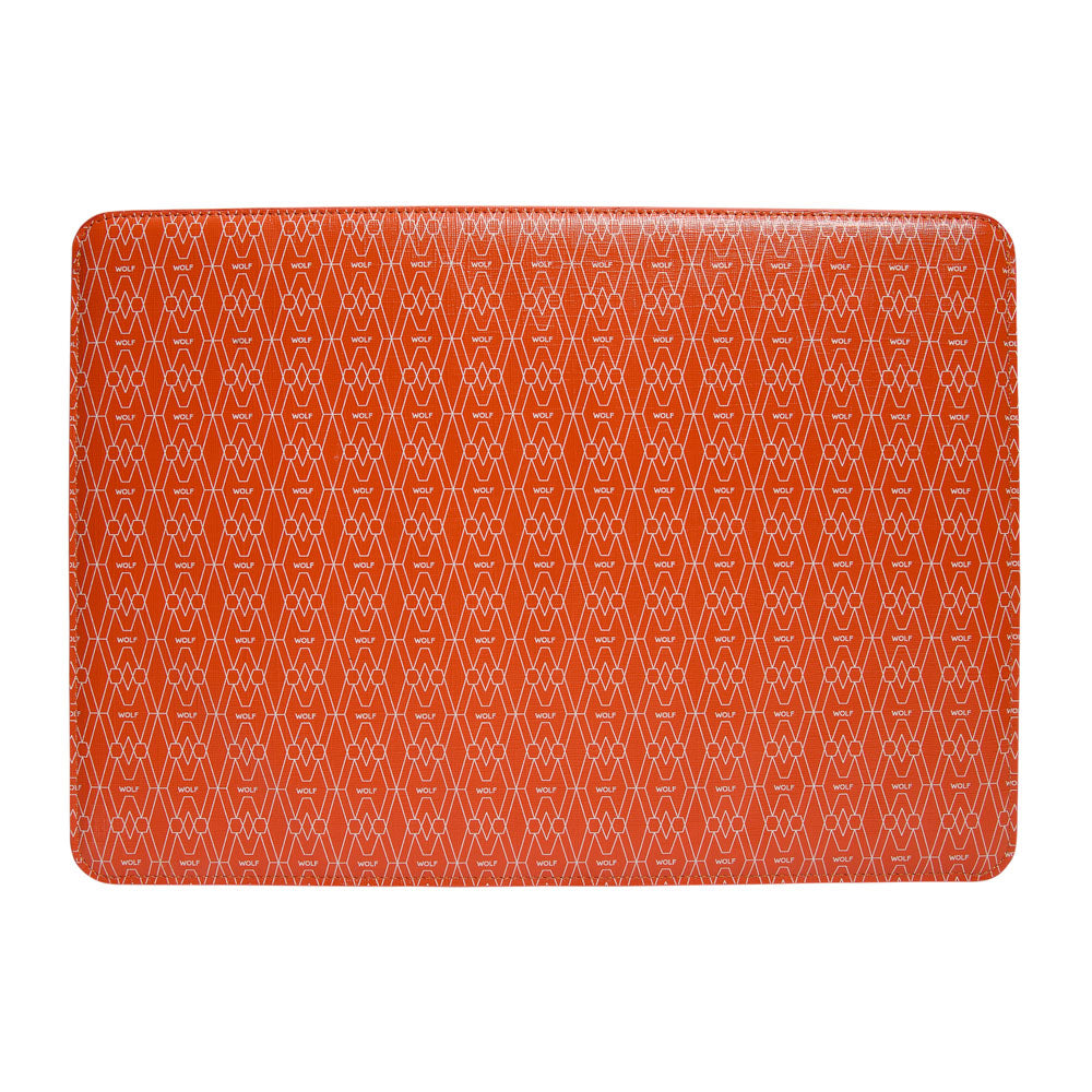 WOLF 1834 Signature 13" Laptop Sleeve - Orange - Image 4