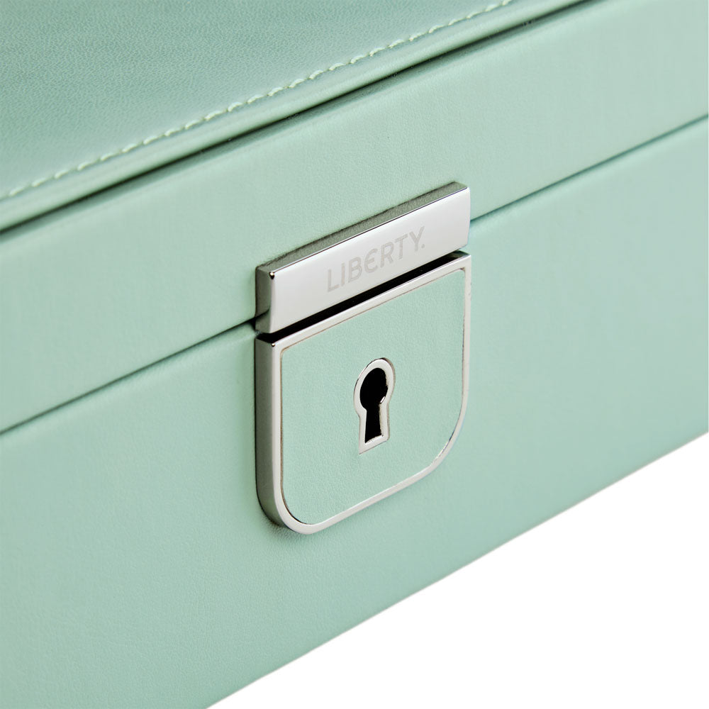 WOLF 1834 X Liberty Medium Jewelry Box – Sage Green - Image 5