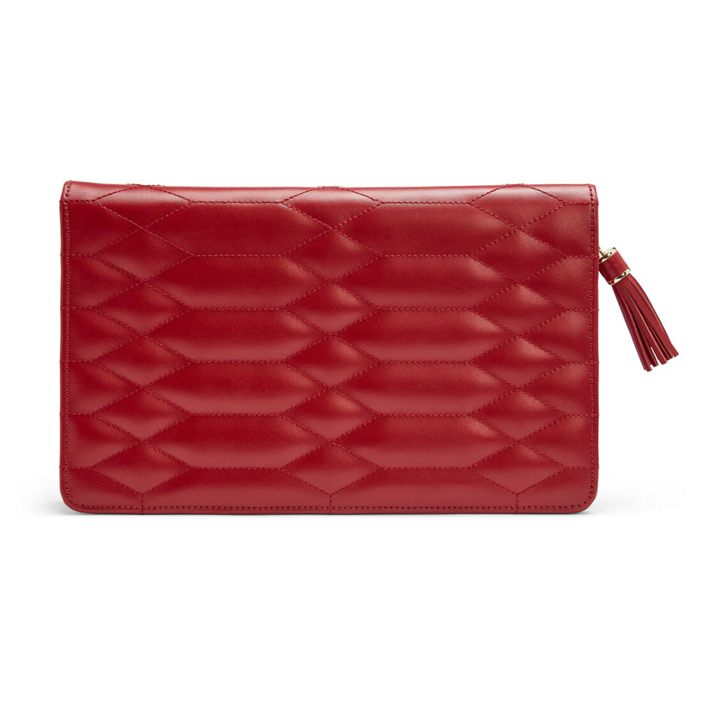 WOLF 1834 Caroline Large Jewelry Portfolio – Red - Image 1