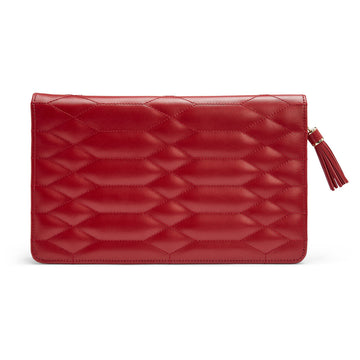WOLF 1834 Caroline Large Jewelry Portfolio – Red - Image 1