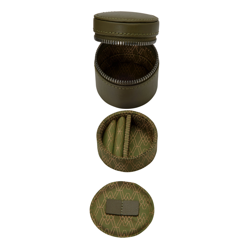 WOLF 1834 Earth 5-Piece Watch Box with Storage - Olive - Image 6