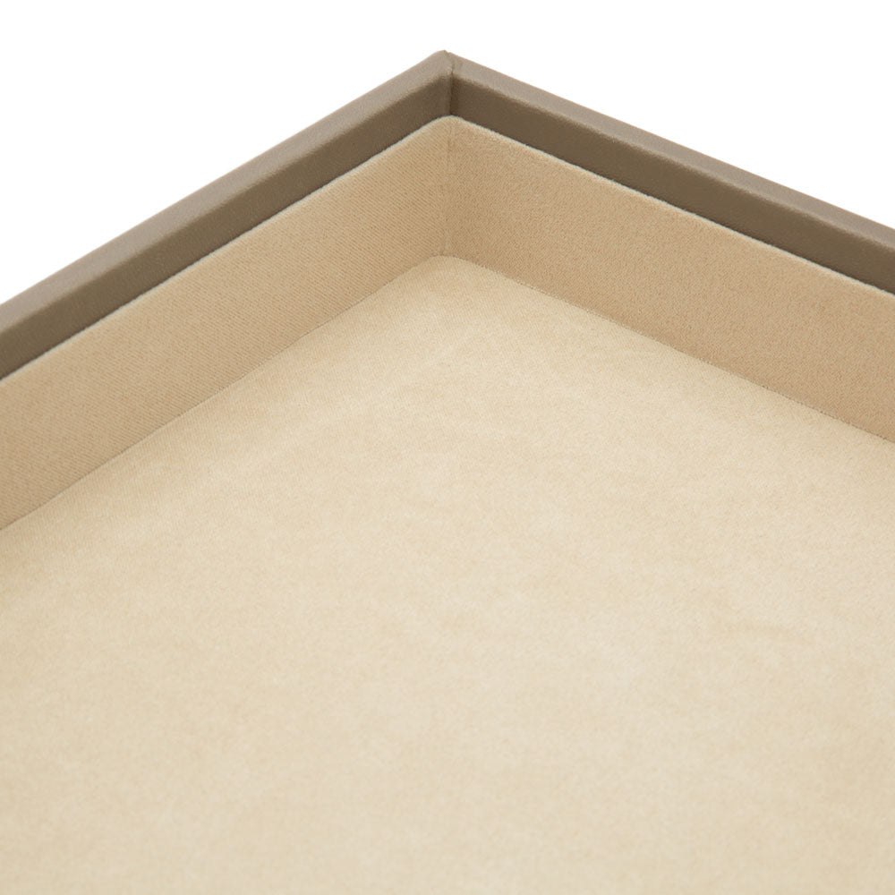 WOLF 1834 VAULT 1.5" Standard Tray - Grey | Stackable Jewelry Organizer with LusterLoc™ - Image 3