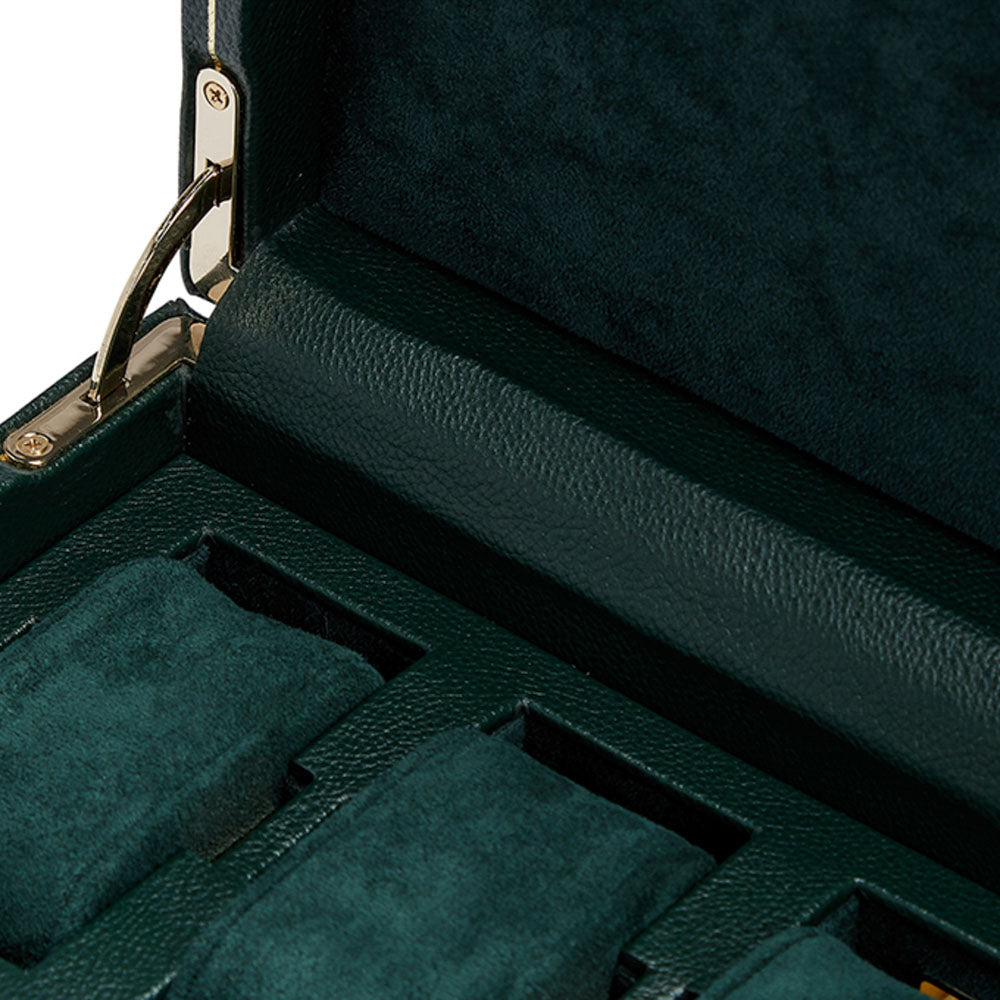 WOLF 1834 British Racing 15 Piece Watch Box – Green - Image 4