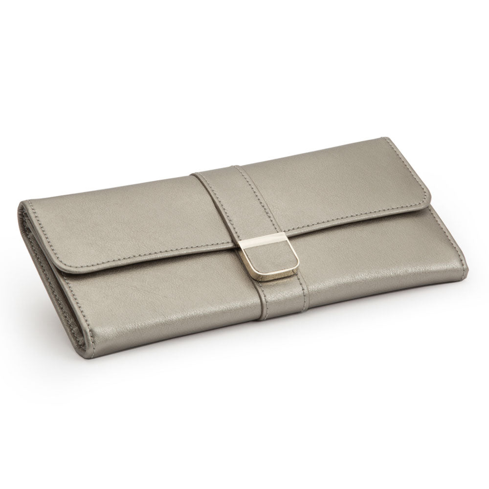 WOLF 1834 Palermo Jewelry Roll – Pewter - Image 2
