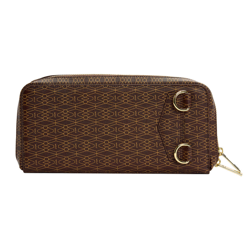 WOLF 1834 Signature Travel Case – Brown, Vegan Recycled Materials, RFID Blocking - Image 5