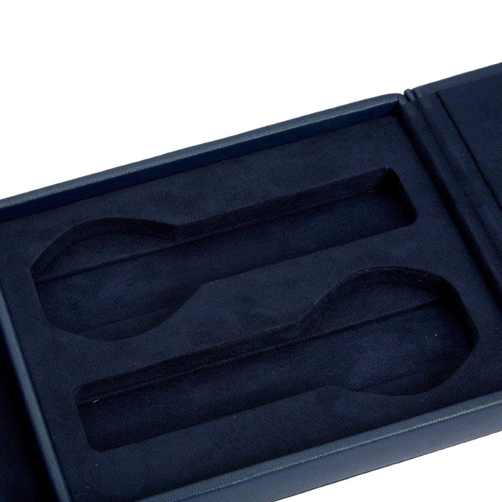 WOLF 1834 Heritage 2-Piece Travel Watch Box - Navy - Image 4