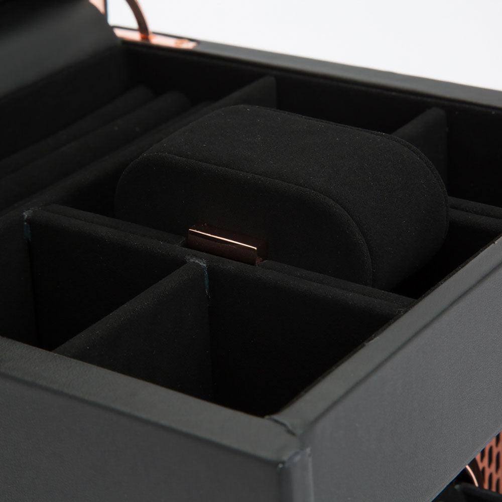 WOLF 1834 Axis Single Watch Winder with Storage – Copper - Image 7