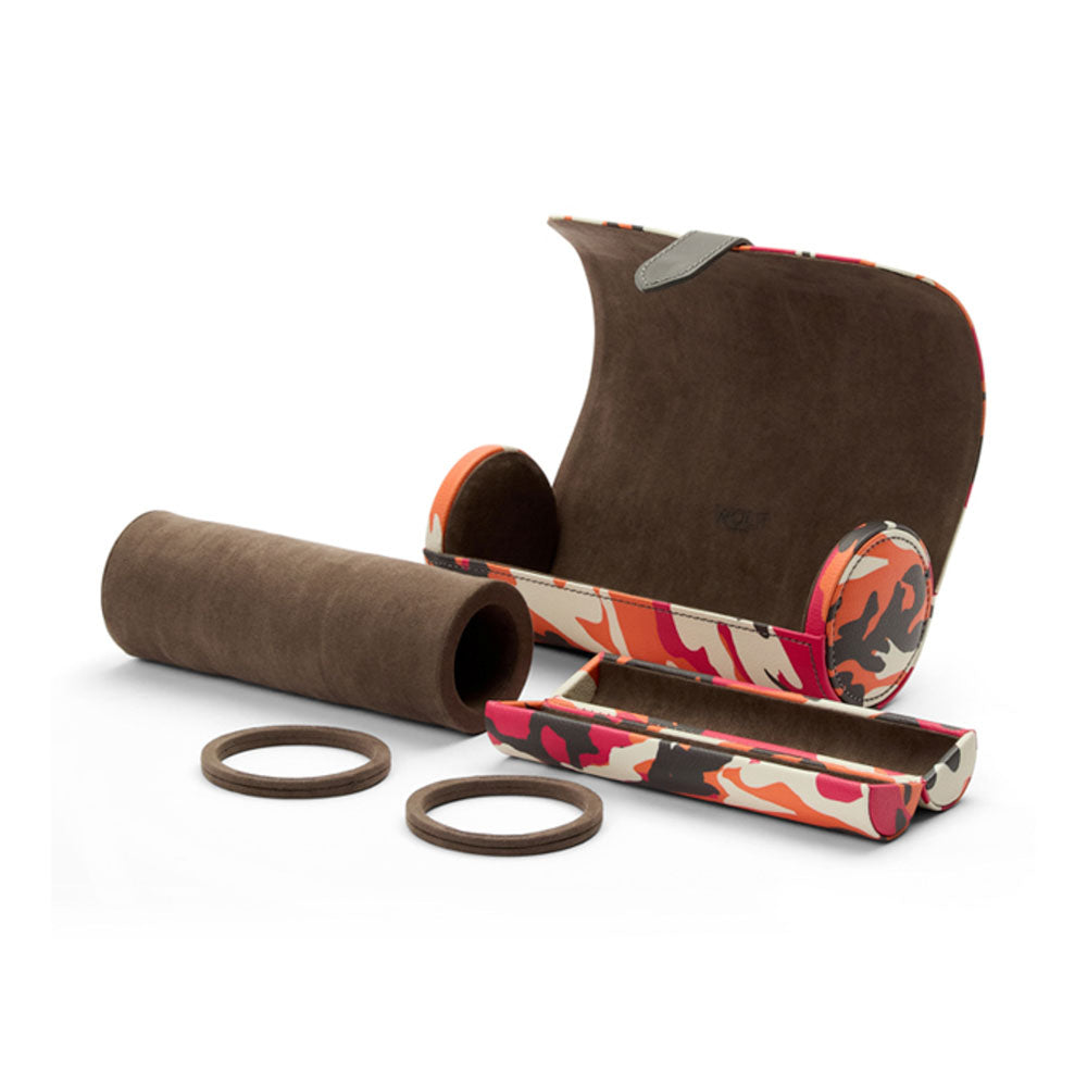 WOLF 1834 Elements Triple Watch Roll with Capsule – Fire - Image 4