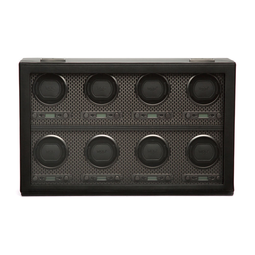 WOLF 1834 Axis 8 Piece Watch Winder - Powder Coat - Image 1
