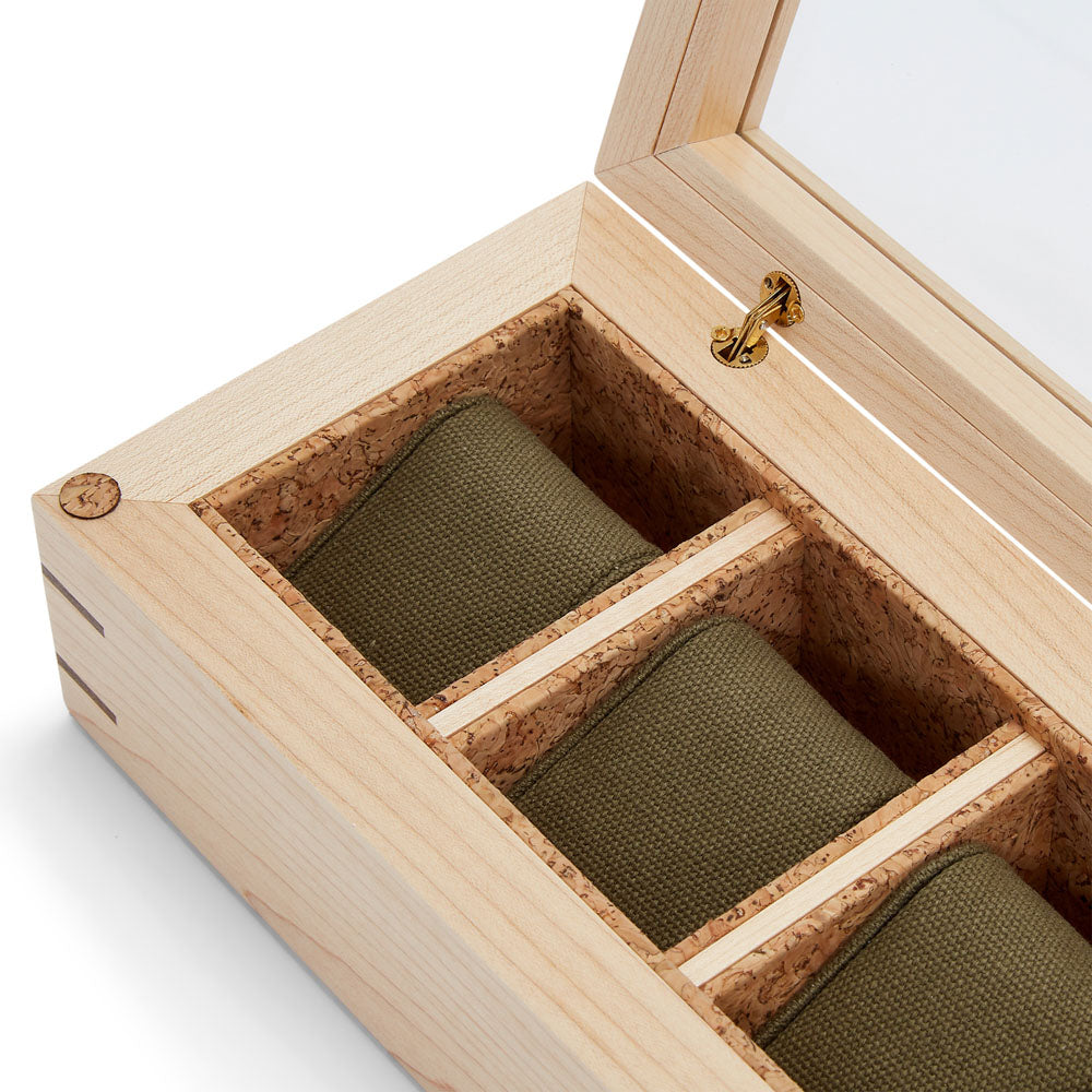 WOLF 1834 x Analog:Shift Flatiron II 5-Piece Watch Box – Analog:Shift Wood