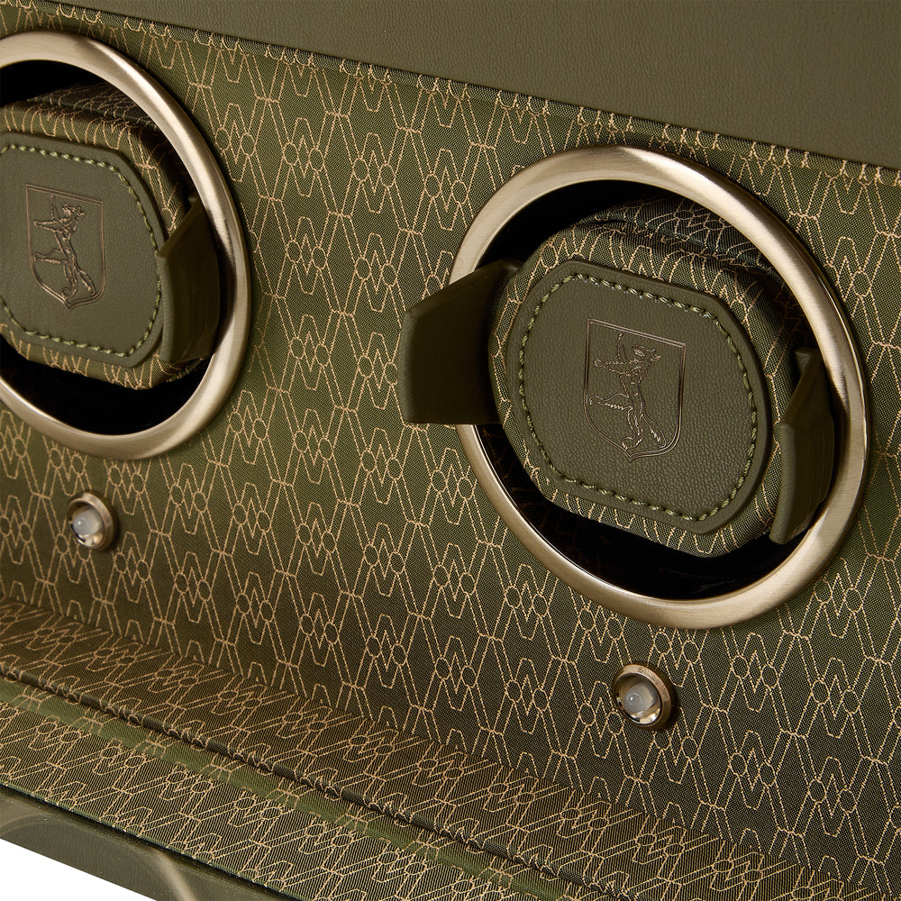 WOLF 1834 Earth Triple Watch Winder – Olive - Image 5