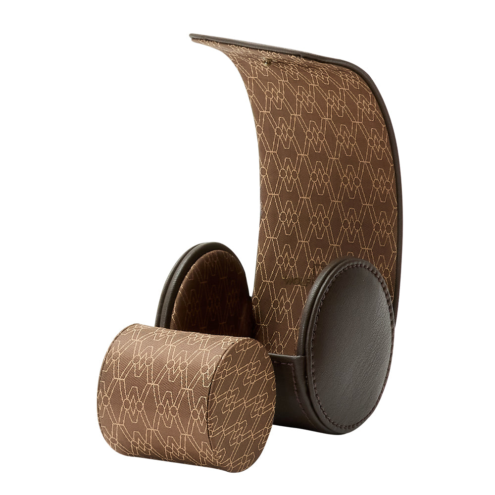 WOLF 1834 Earth Single Watch Roll – Coffee Apple Leather - Image 4