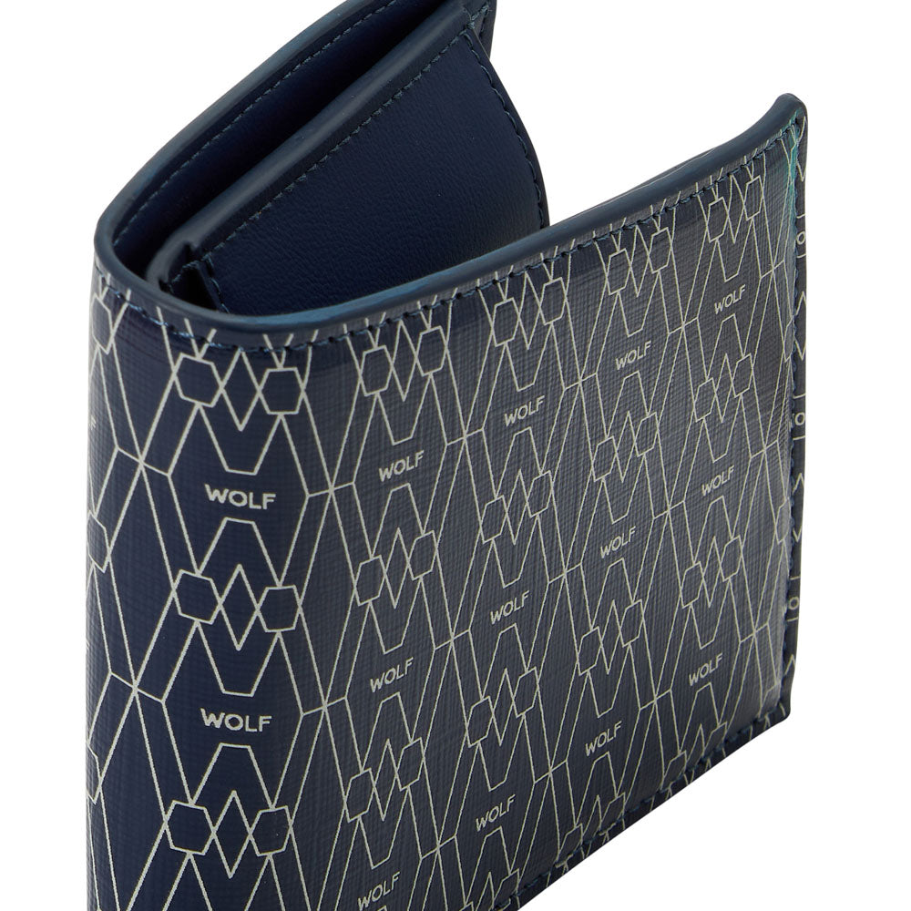 WOLF 1834 Signature Billfold and Coin - Blue - Image 5