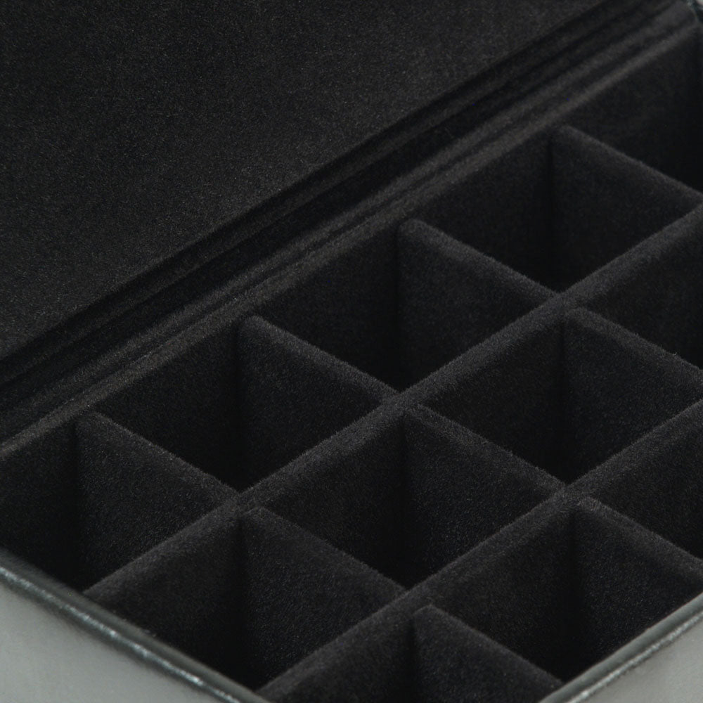WOLF 1834 Heritage 15-Piece Cufflink Box – Black - Image 3