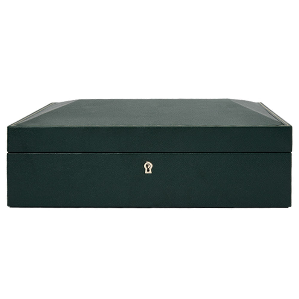 WOLF 1834 British Racing 15 Piece Watch Box – Green - Image 1