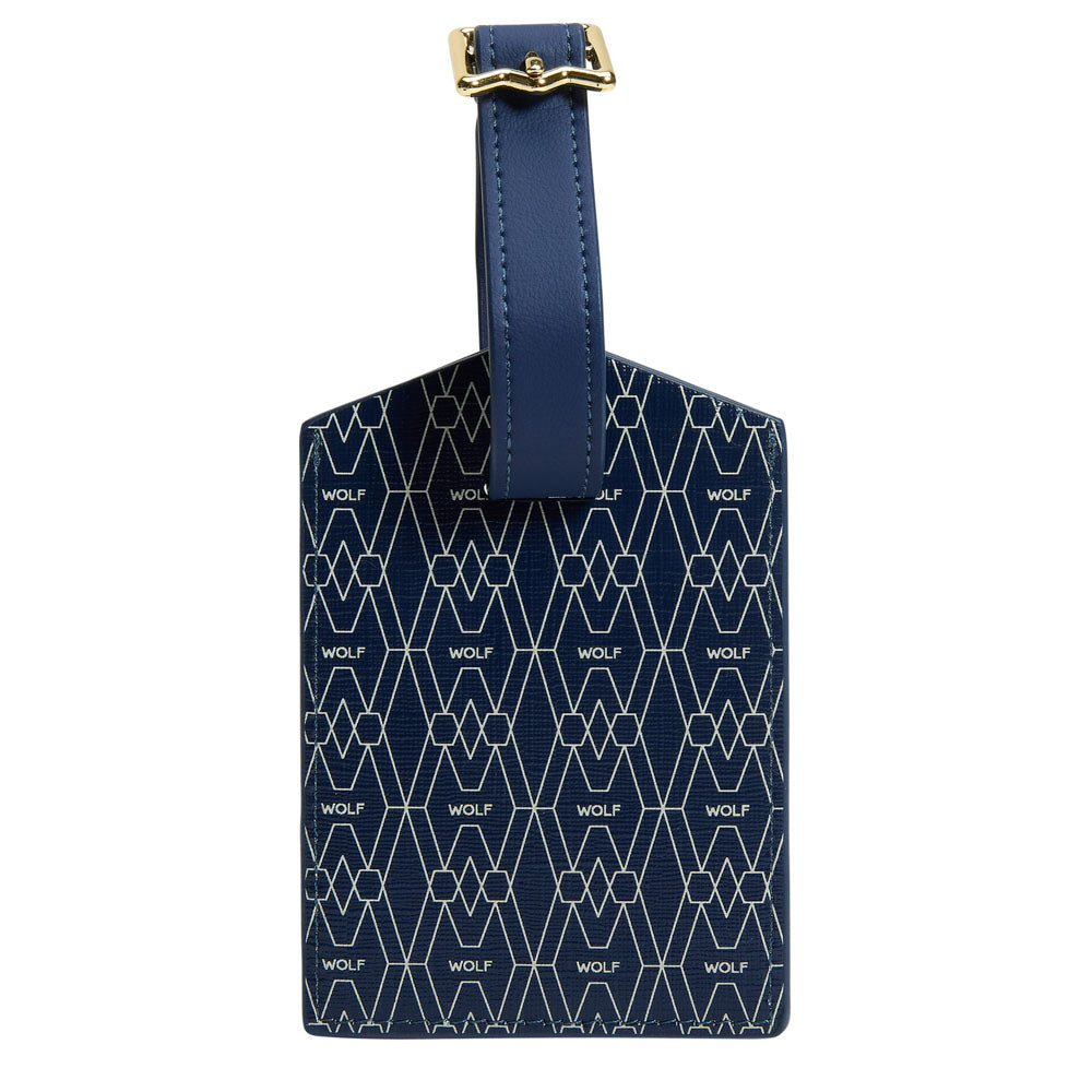 WOLF 1834 Signature Luggage Tag – Blue - Image 2