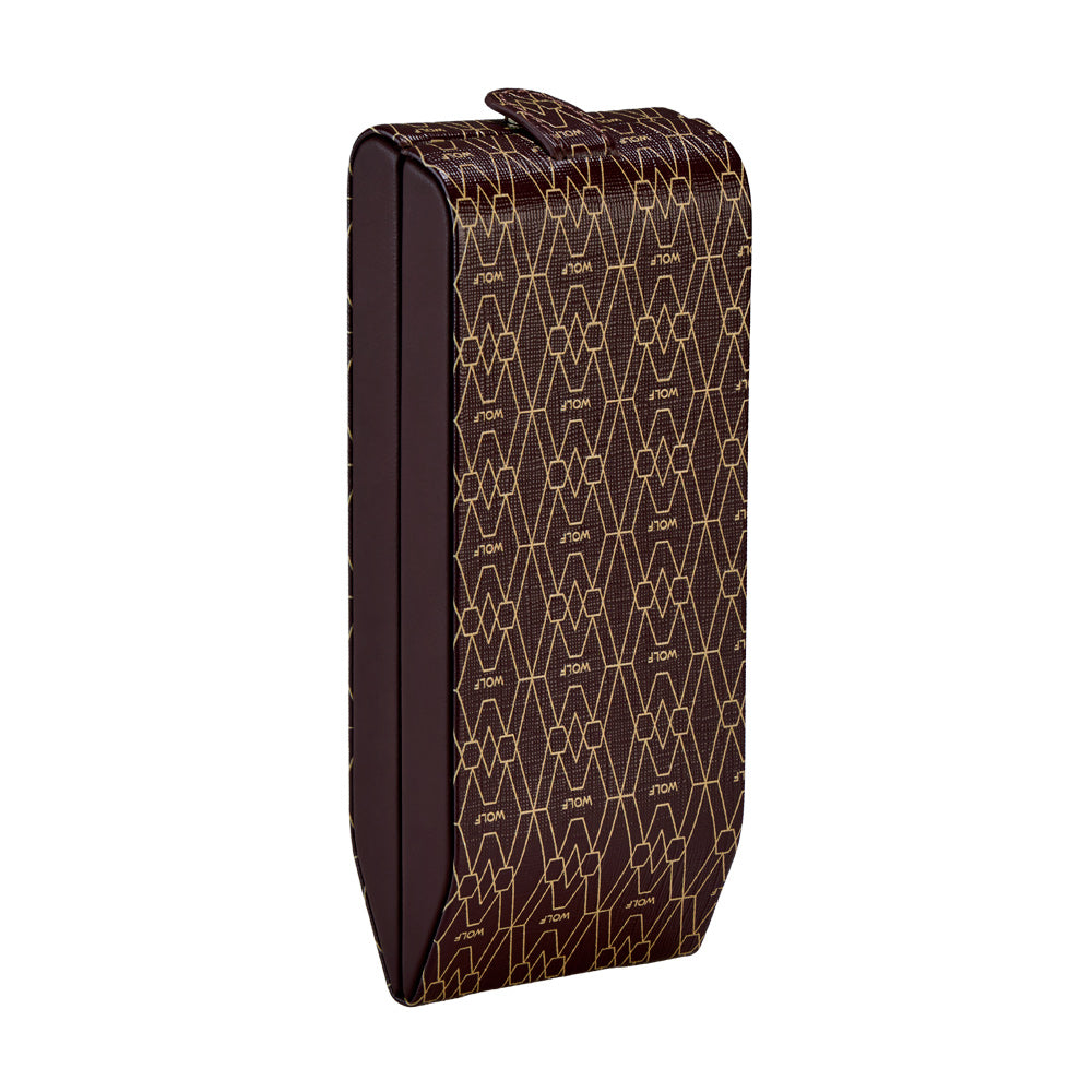 WOLF 1834 Signature Flip Watch Stand - Brown - Image 2