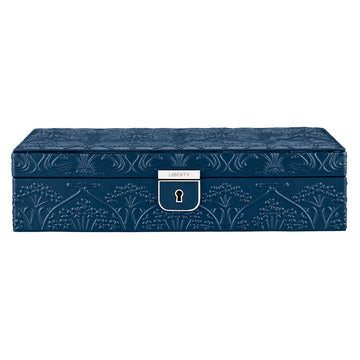 WOLF 1834 X LIBERTY Medium Jewelry Box – Navy - Image 1