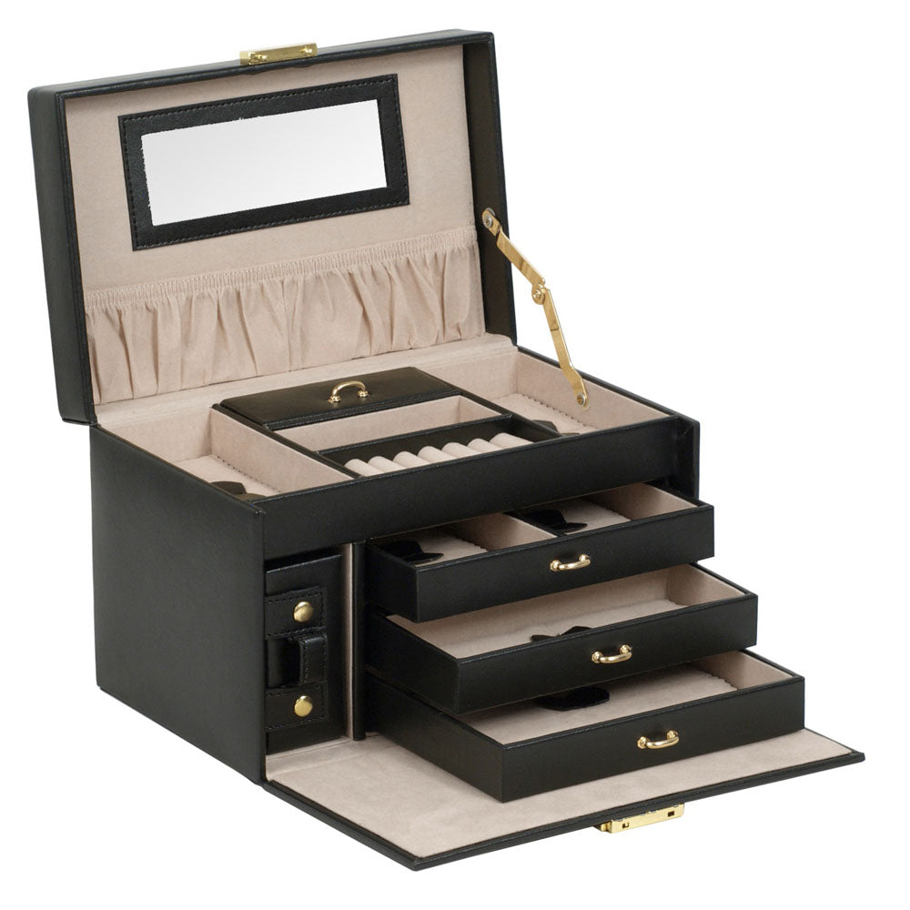 WOLF 1834 Heritage Small Jewelry Box – Black - Image 2