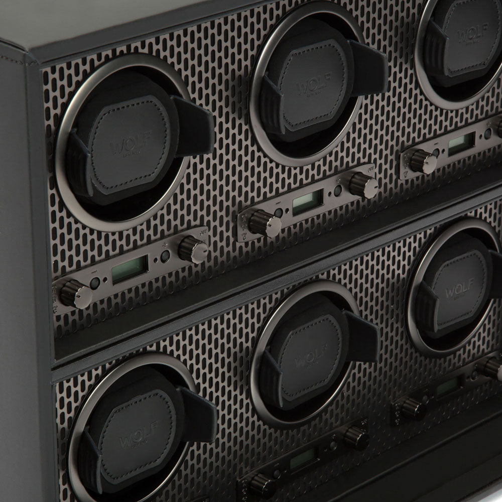 WOLF 1834 Axis 6 Piece Watch Winder – Powder Coat - Image 4