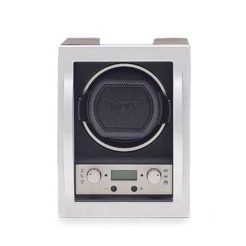 WOLF 1834 Module 4.1 Watch Winder – Black (Single Module, Stackable) - Image 1