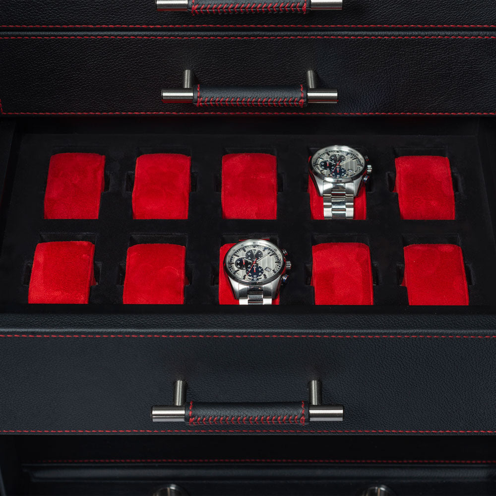 WOLF 1834 Churchill 16 Piece Winder Safe – Churchill Pebble Leather - Image 7