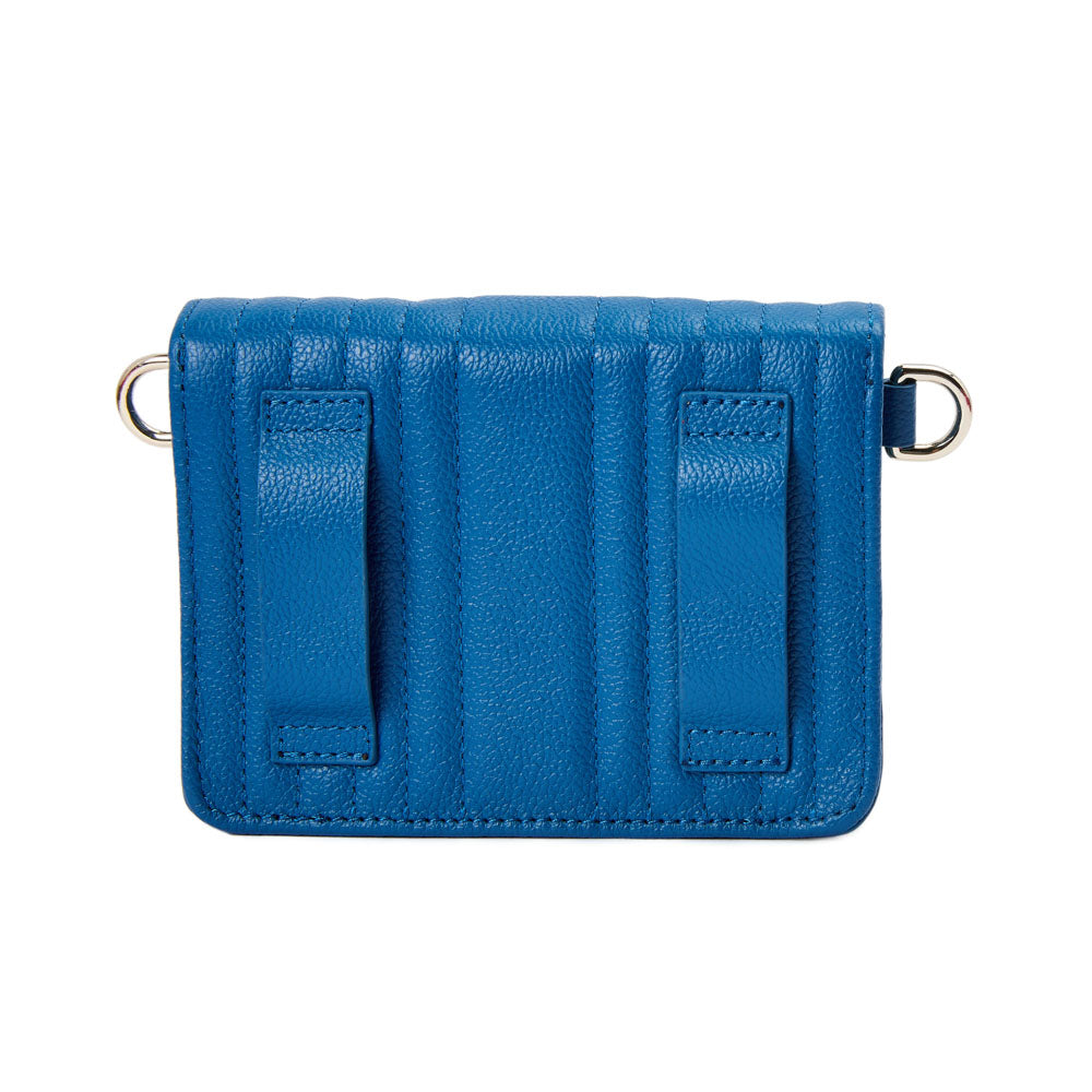 WOLF 1834 Mimi Mini Bag with Wristlet & Lanyard – Marine - Image 6